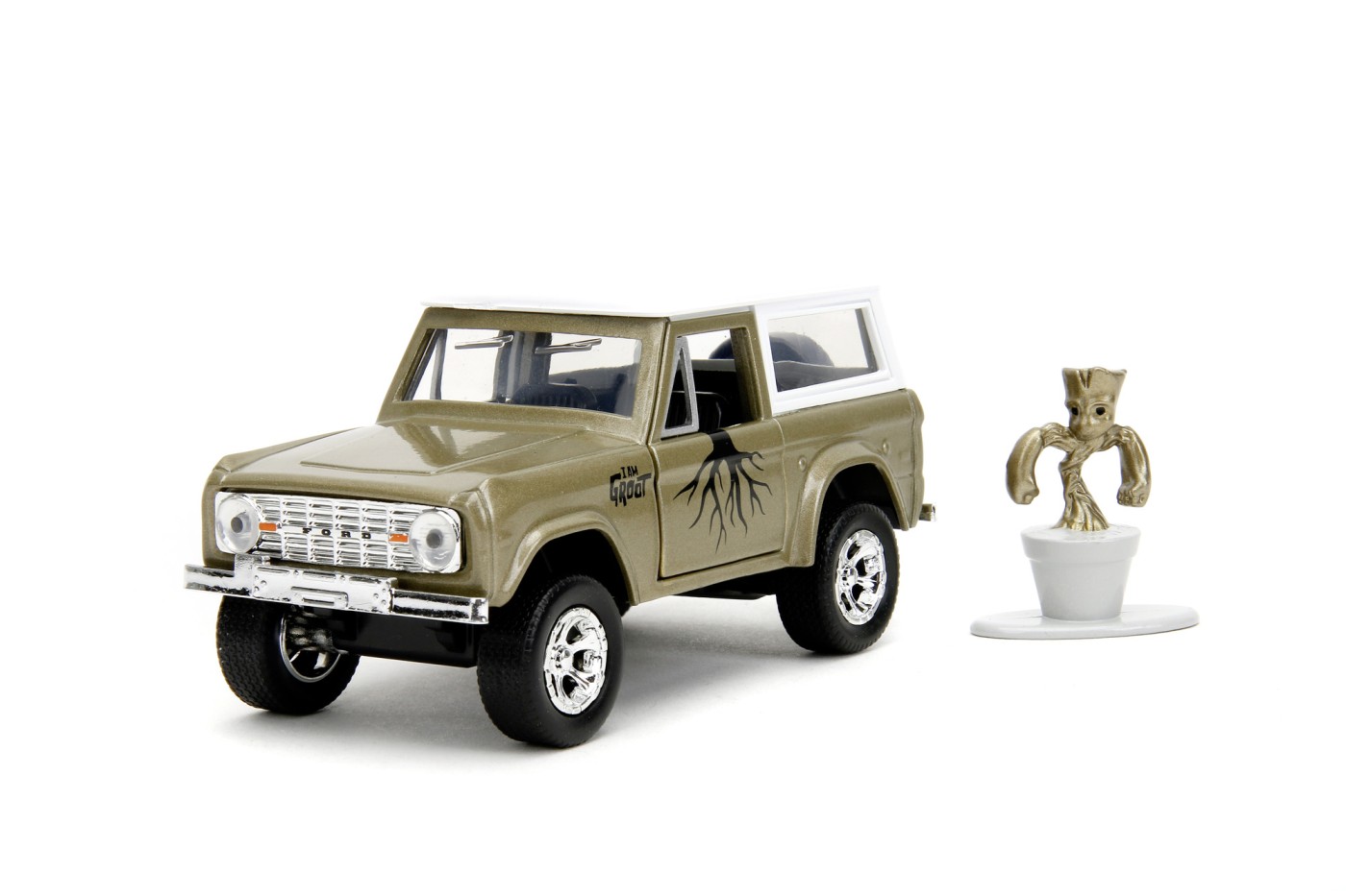 SET MASINA 1973 FORD BRONCO & FIGURINA GROOT | JadaToys - 1 | YEO