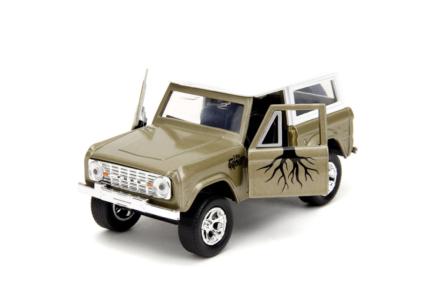 SET MASINA 1973 FORD BRONCO & FIGURINA GROOT | Jada Toys - 5 | YEO