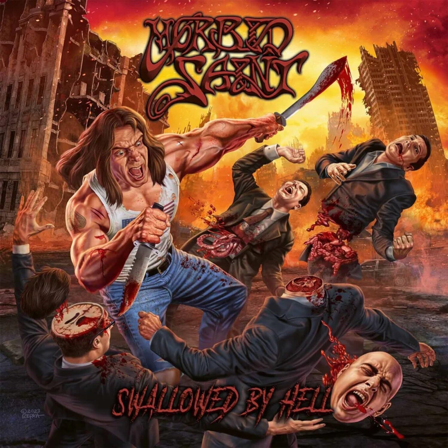 Swallowed By Hell | Morbid Saint