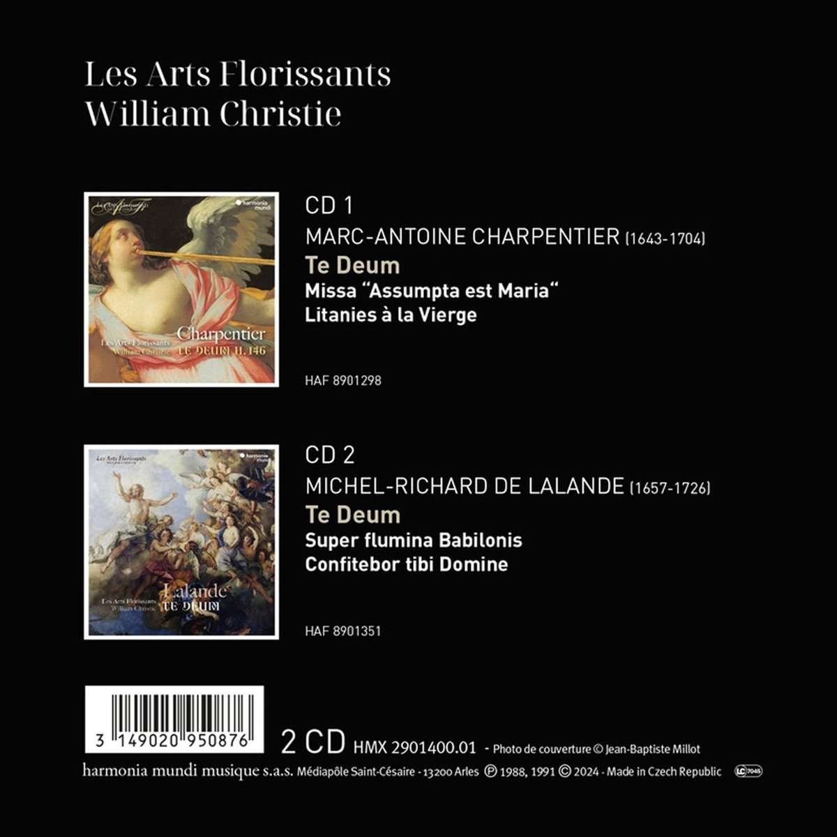 Charpentier & Lalanade: Te Deum | Les Arts Florissants, William Christie