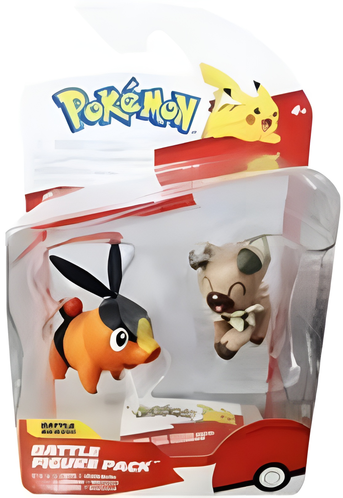 Set 2 figurine - Pokemon - Tepig + Rockruff | Jazwares - 1 | YEO