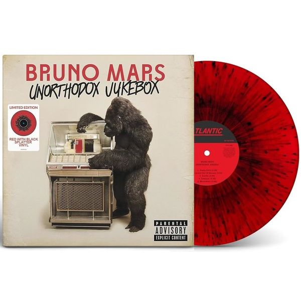 Unorthodox Jukebox (Red and Black Splatter Vinyl) | Bruno Mars