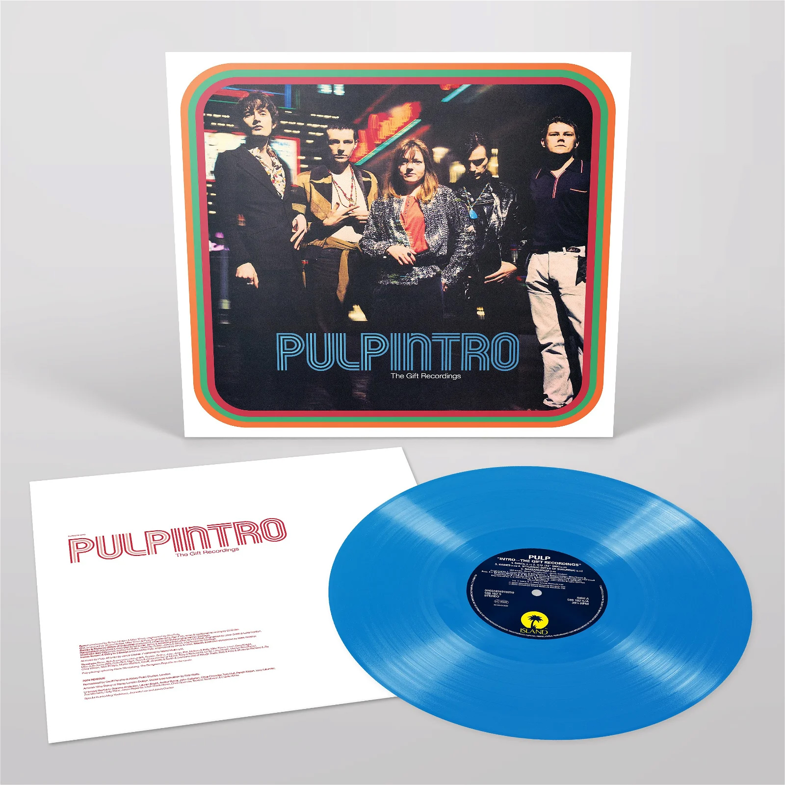Intro - The Gift Recordings (Record Store Day, Blue Vinyl) | Pulp