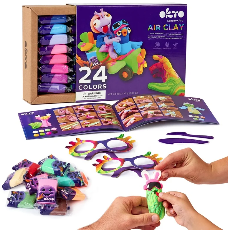 Set creatie - Air Clay, Purple