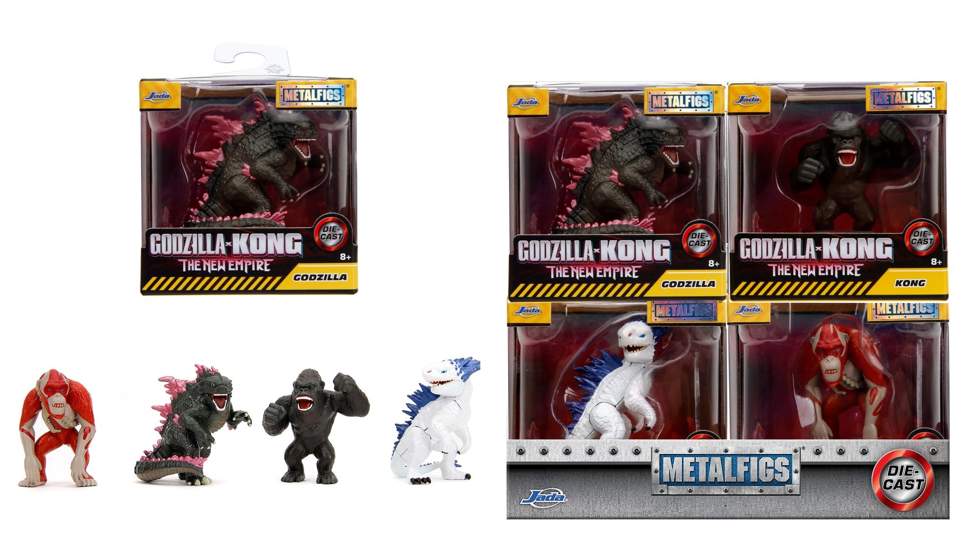 Figurina - Godzilla x Kong - mai multe modele - pret pe bucata | Jada Toys - 5 | YEO