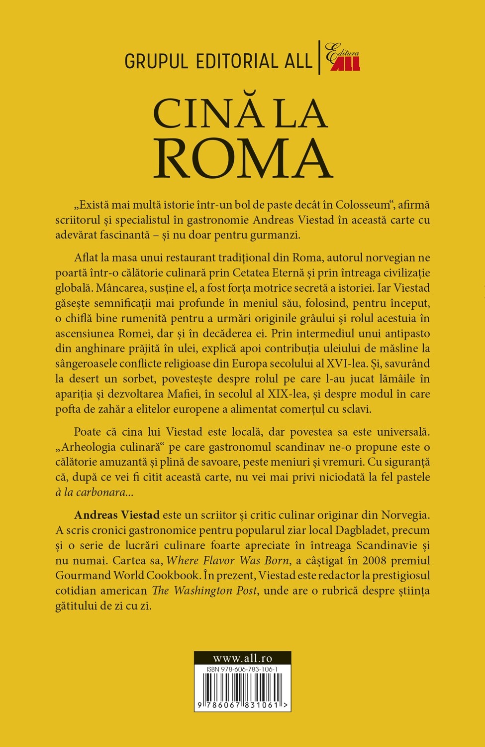 Cina la Roma | Andreas Viestad