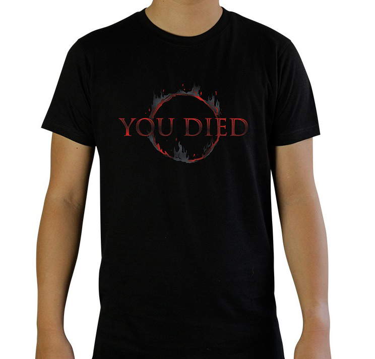 Tricou - Dark Souls - You Died - XS Black | AbyStyle