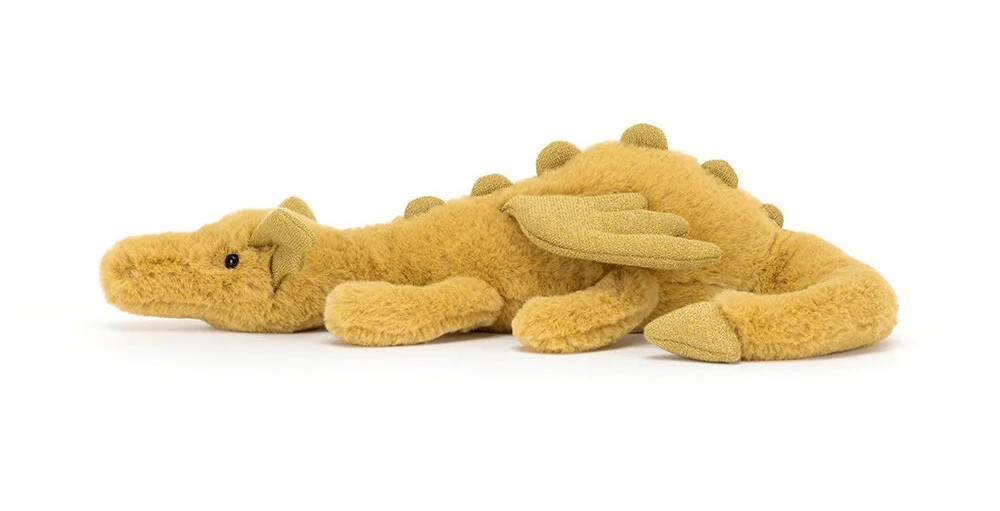 Jucarie de plus - Golden Dragon - Little | Jellycat - imagine 2
