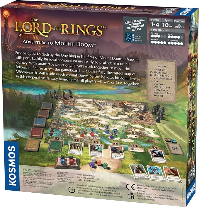 Joc - The Lord Of The Rings - Adventure To Mount Doom | Thames & Kosmos - 1 | YEO