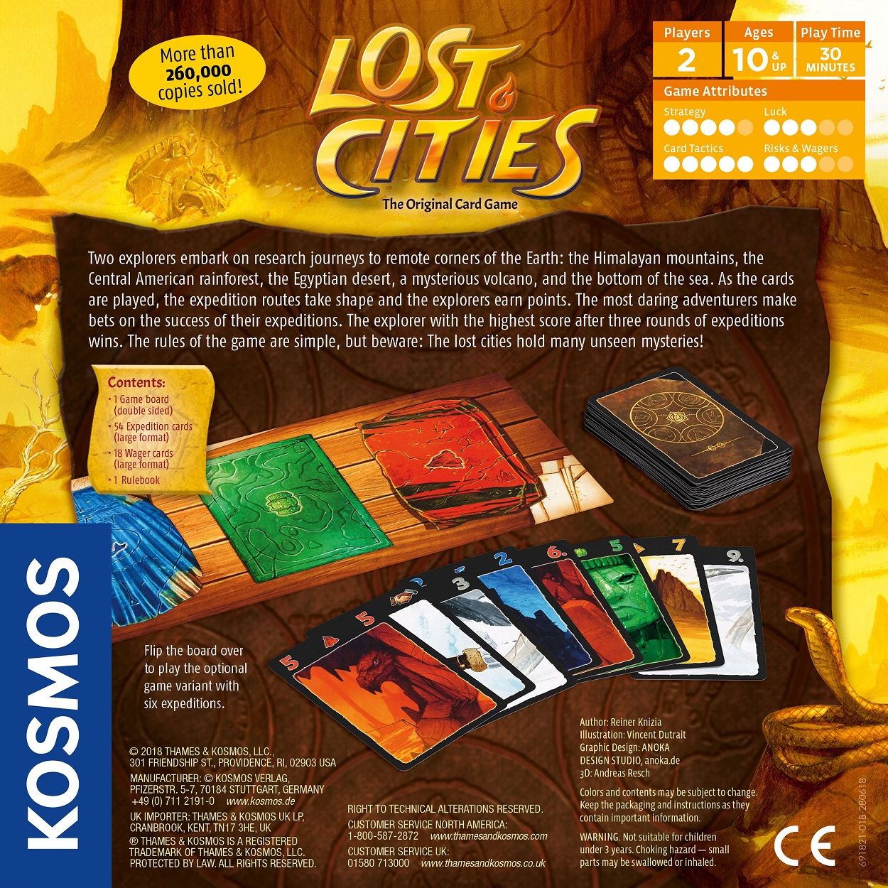 Joc - Lost Cities: The Card Game | Kosmos