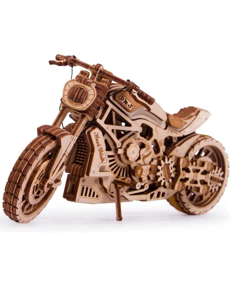 Puzzle 3D 203 Piese - Motocicleta DMS | Wood Trick