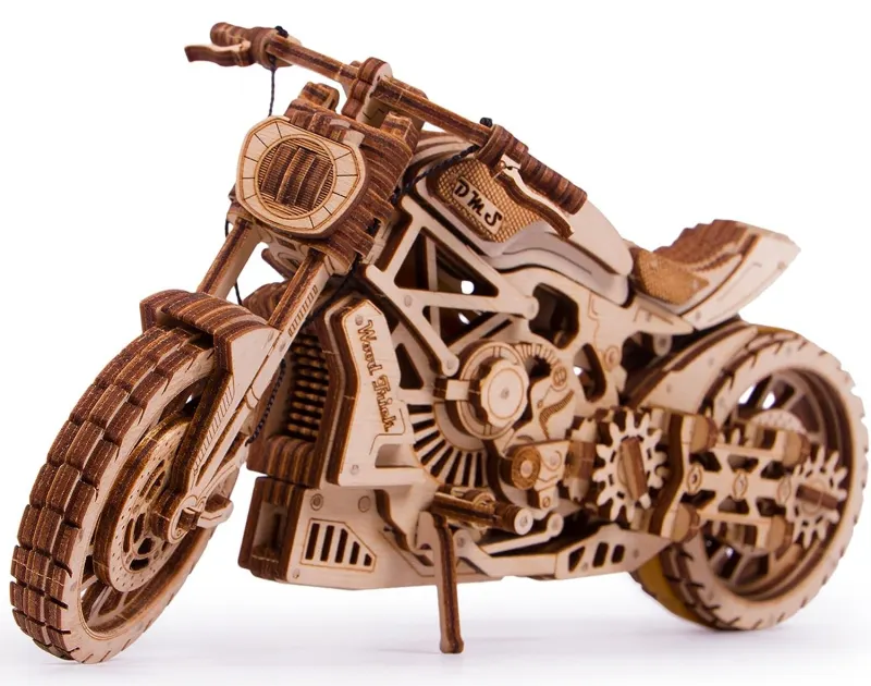 Puzzle mecanic - Motocicleta DMS | Wood Trick