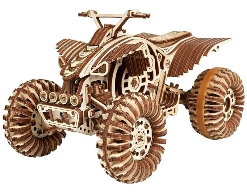 Puzzle mecanic - Raptor Quad Bike | Wood Trick