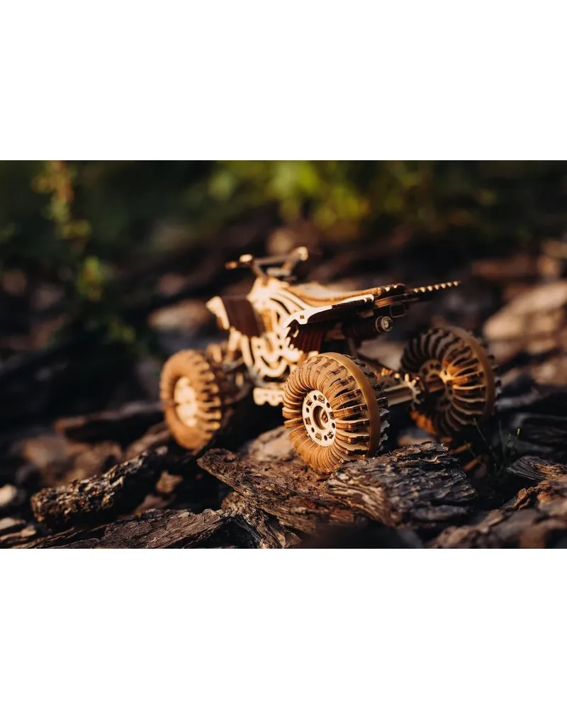 Puzzle mecanic - Raptor Quad Bike | Wood Trick - 4 | YEO