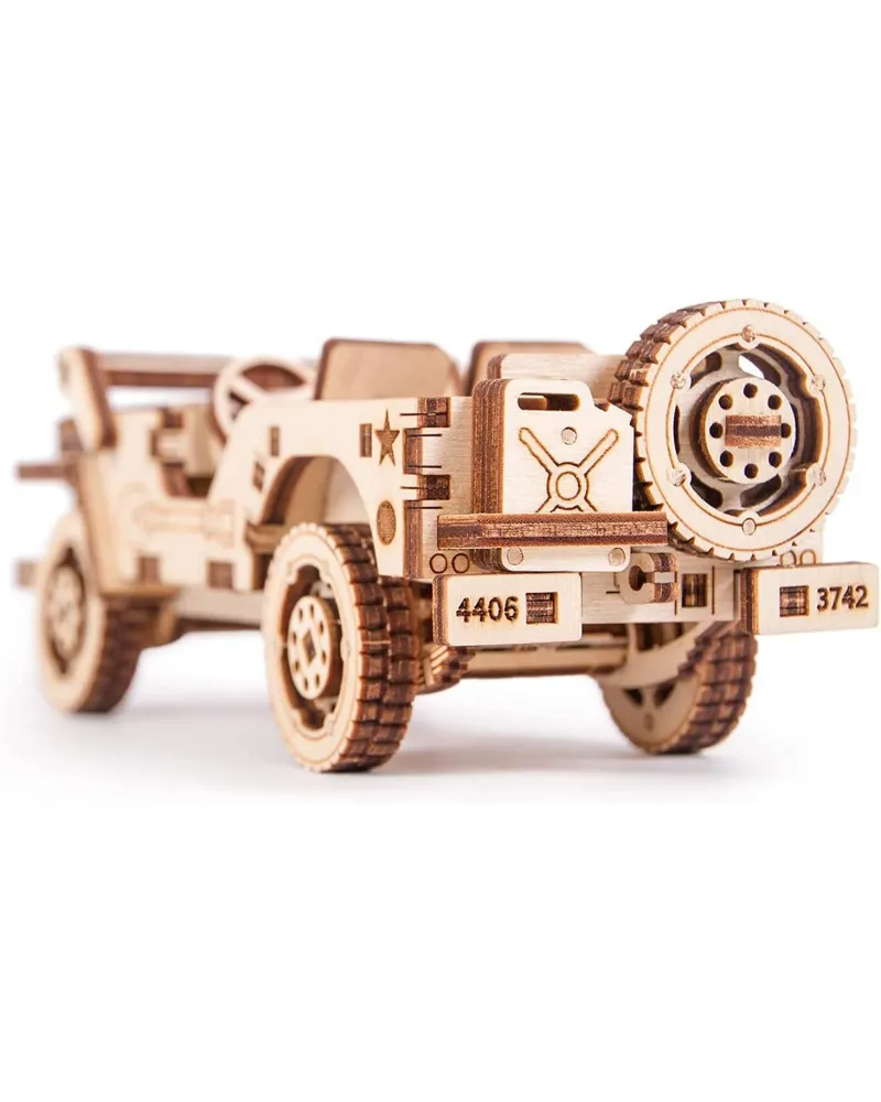 Puzzle mecanic - SUV Militar | Wood Trick - 2
