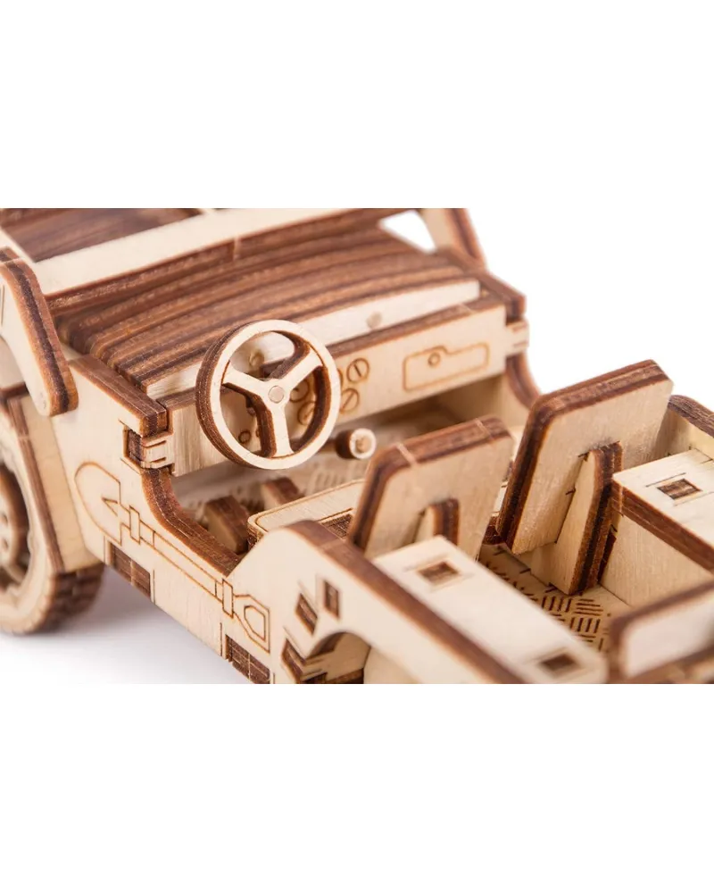 Puzzle mecanic - SUV Militar | Wood Trick - 4