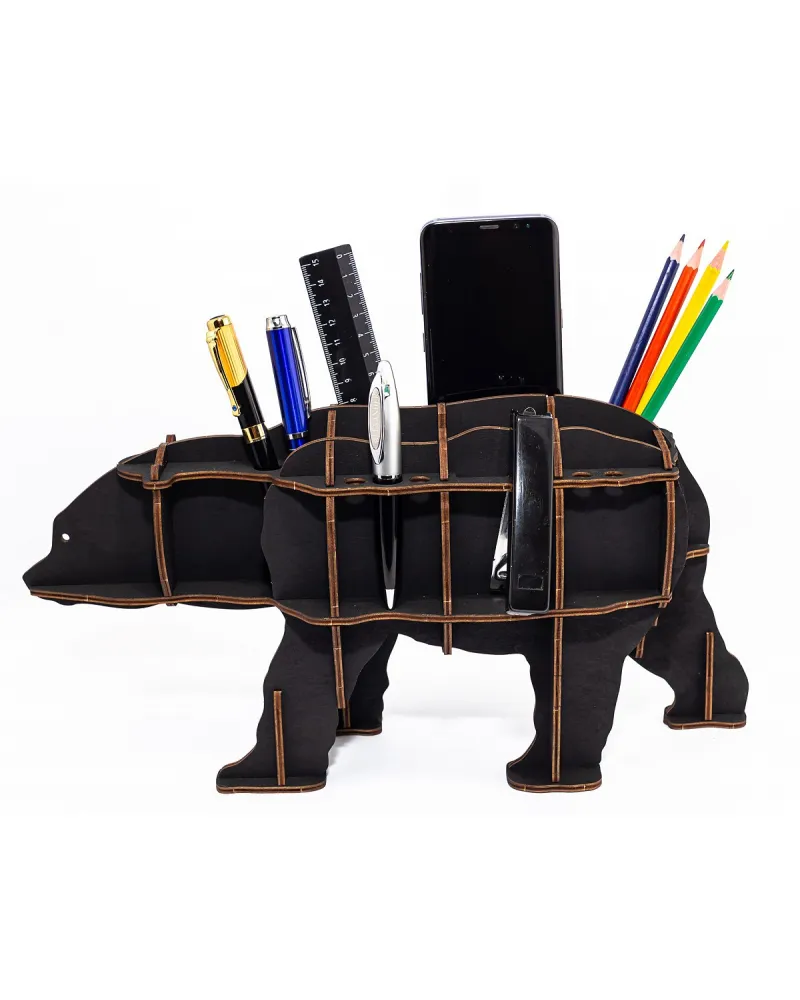 Puzzle 3D - Organizator de birou - Urs Negru | EWA