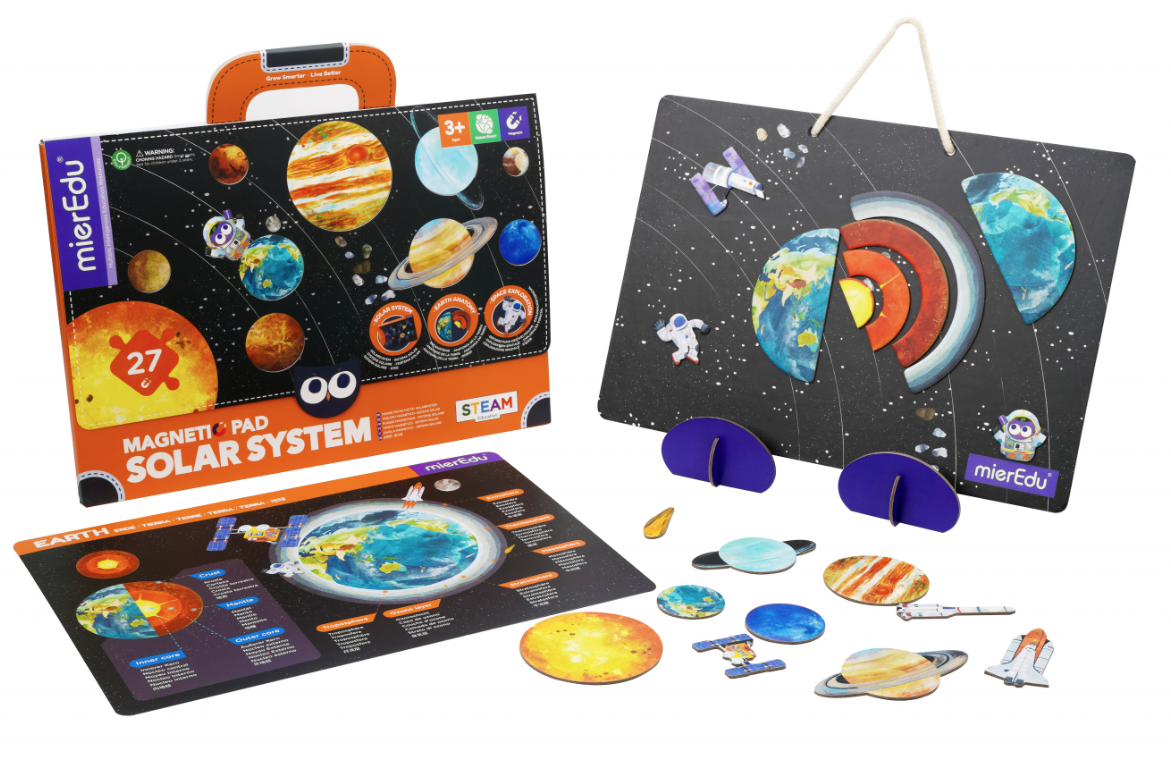 Joc magnetic educativ – Sistemul solar | MierEdu