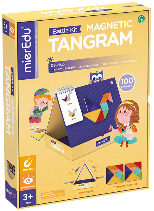 Joc - Tangram magnetic Battle Kit | MierEdu