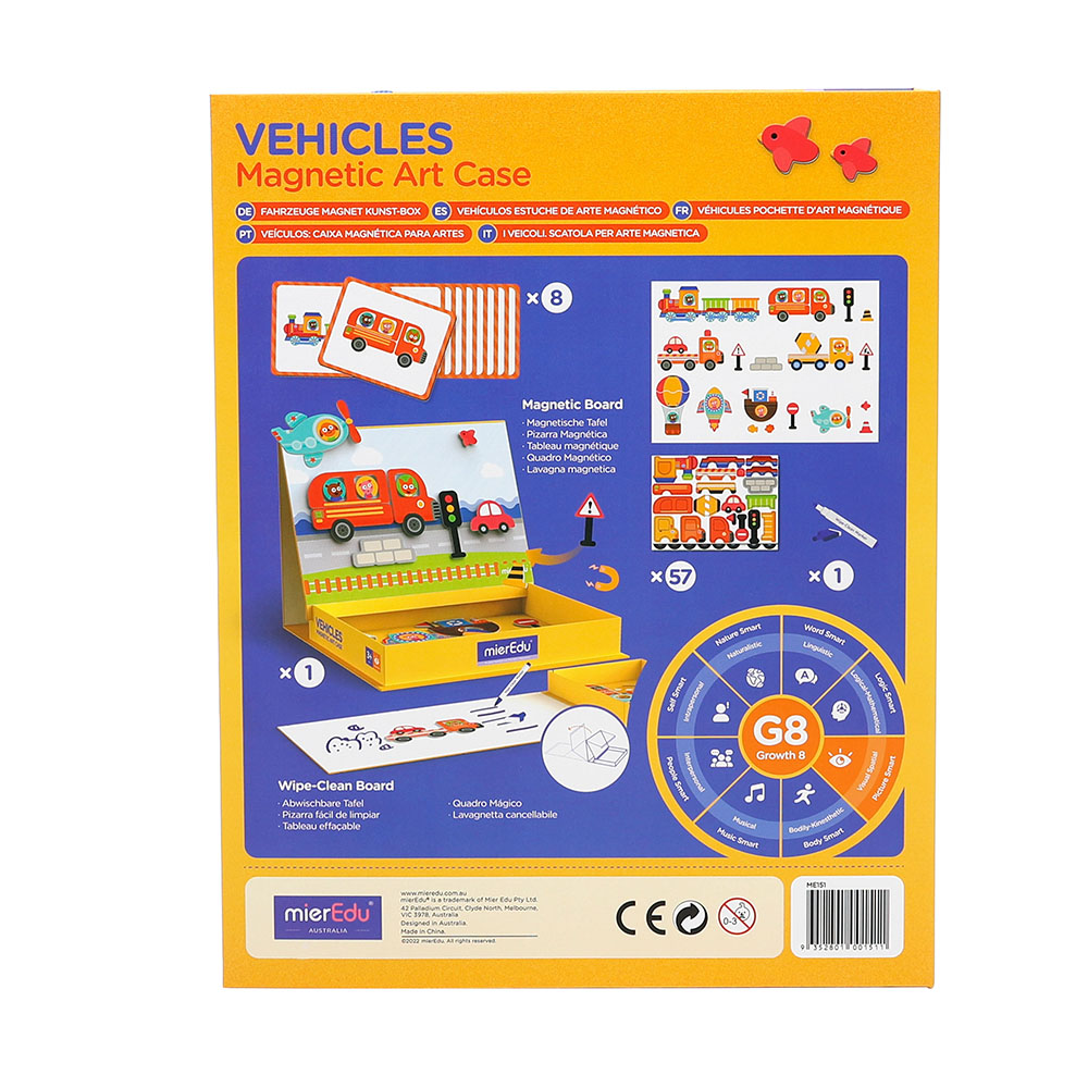 Set puzzle magnetic - Vehicule | MierEdu - 3 | YEO