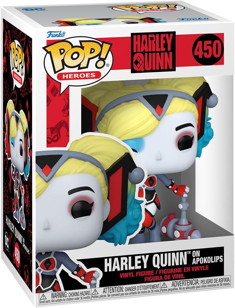 Figurina - Pop! Heroes - Harley Quinn in Apokolips | Funko - 2 | YEO