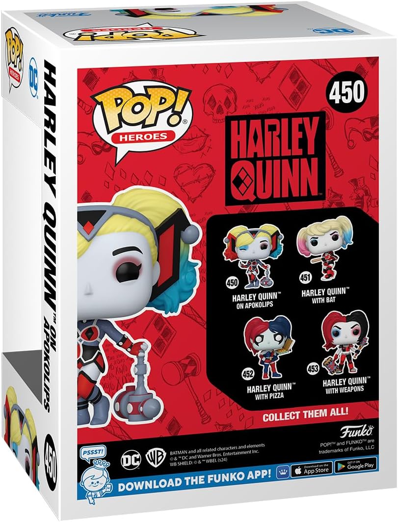 Figurina - Pop! Heroes - Harley Quinn in Apokolips | Funko - 1 | YEO