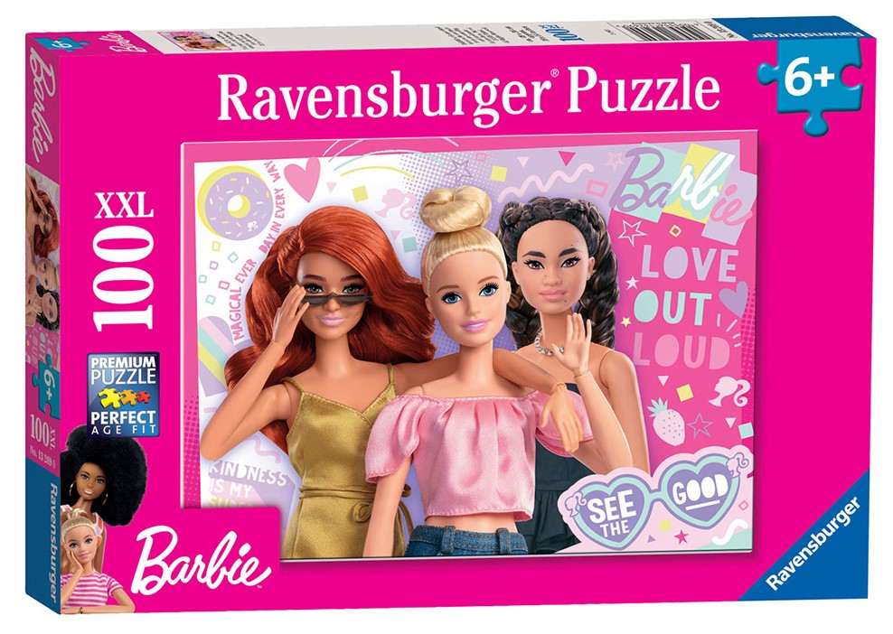 Puzzle 100 piese - Barbie | Ravensburger - 1 | YEO