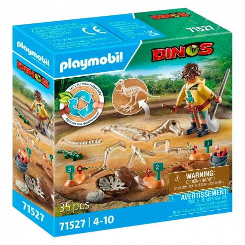 Set - Sapaturi arheologice - Schelet de dinozaur | Playmobil - 1 | YEO