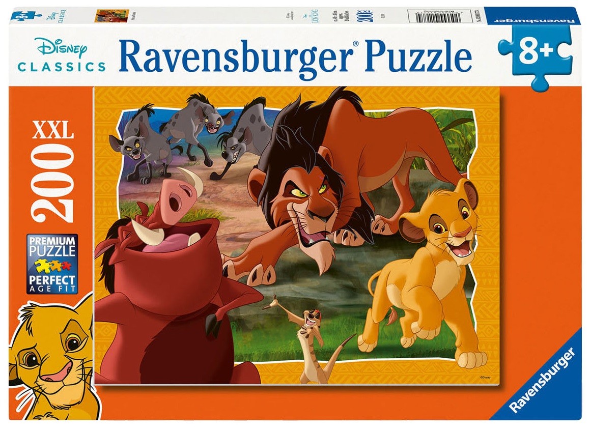 Puzzle 200 piese - Disney - Regele leu | Ravensburger - 1