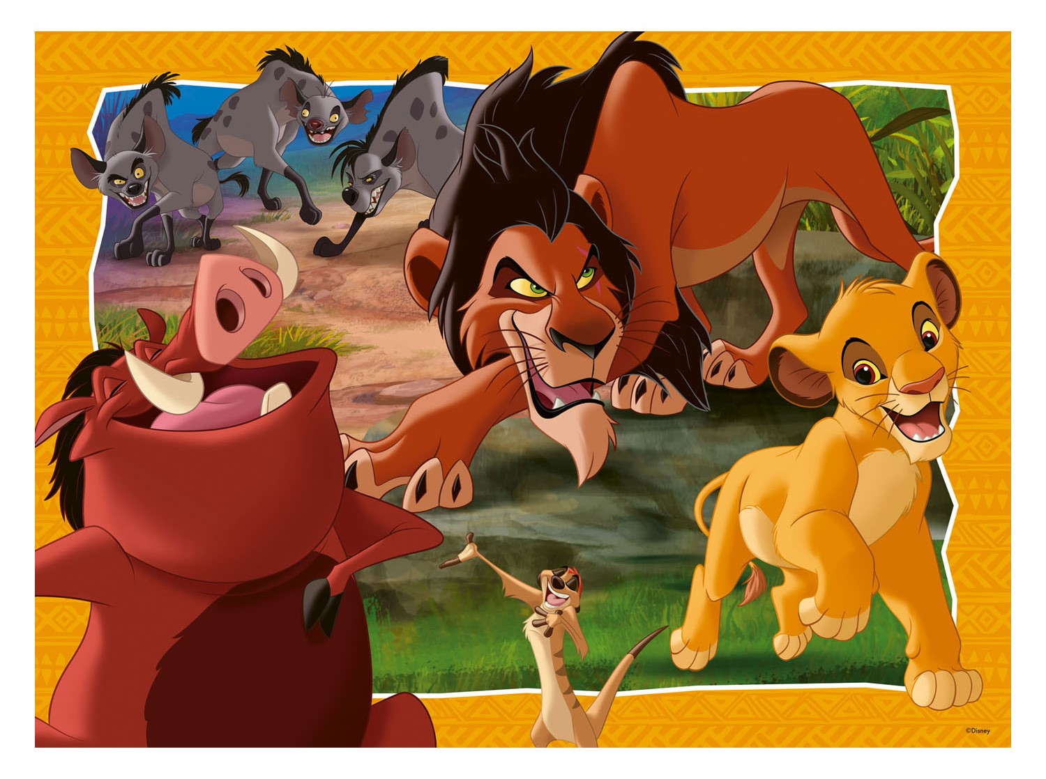 Puzzle 200 piese - Disney - Regele leu | Ravensburger