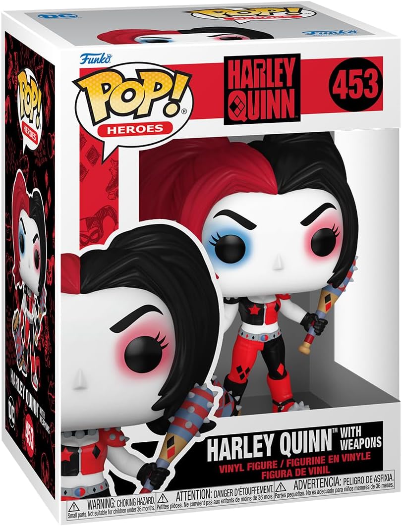 Figurina - Pop! Heroes - Harley Quinn with Weapons | Funko - 2 | YEO