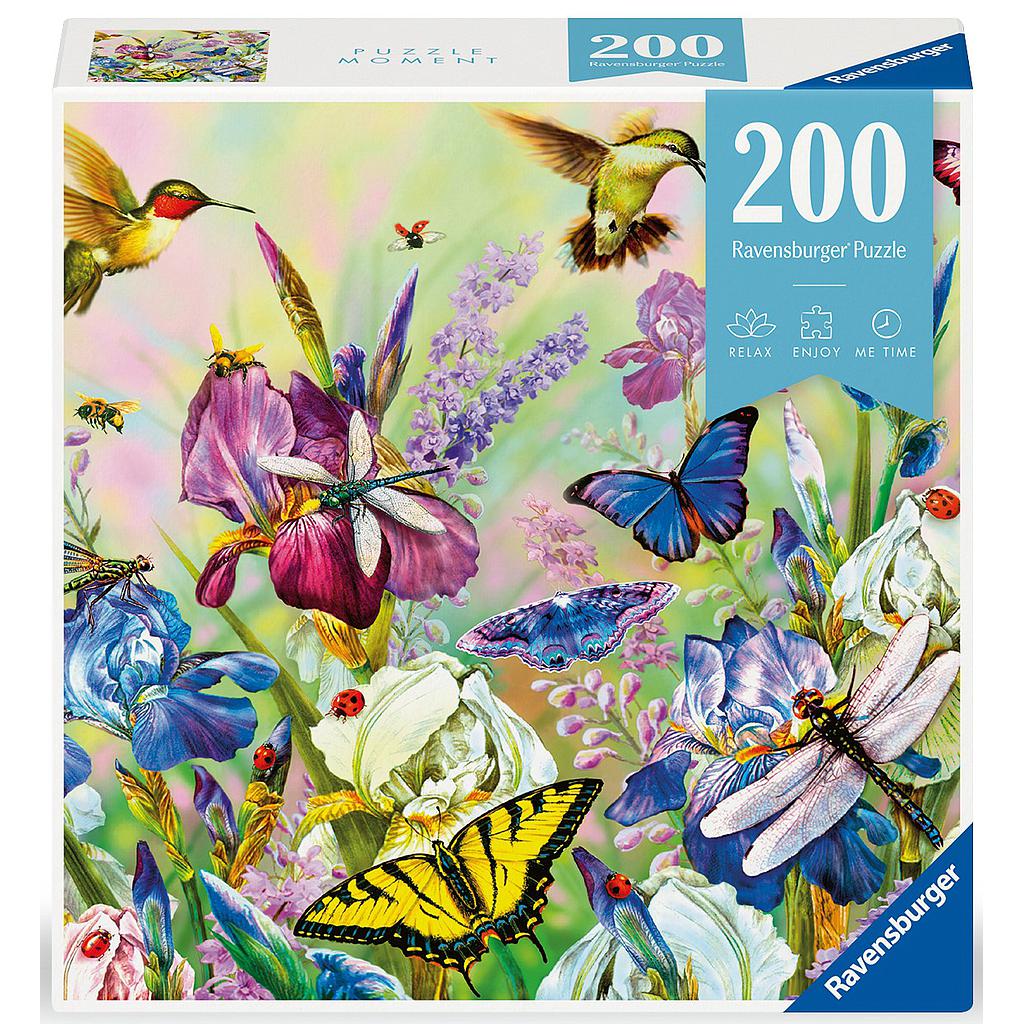 Puzzle 200 piese - Pajiste cu flori | Ravensburger - 1 | YEO