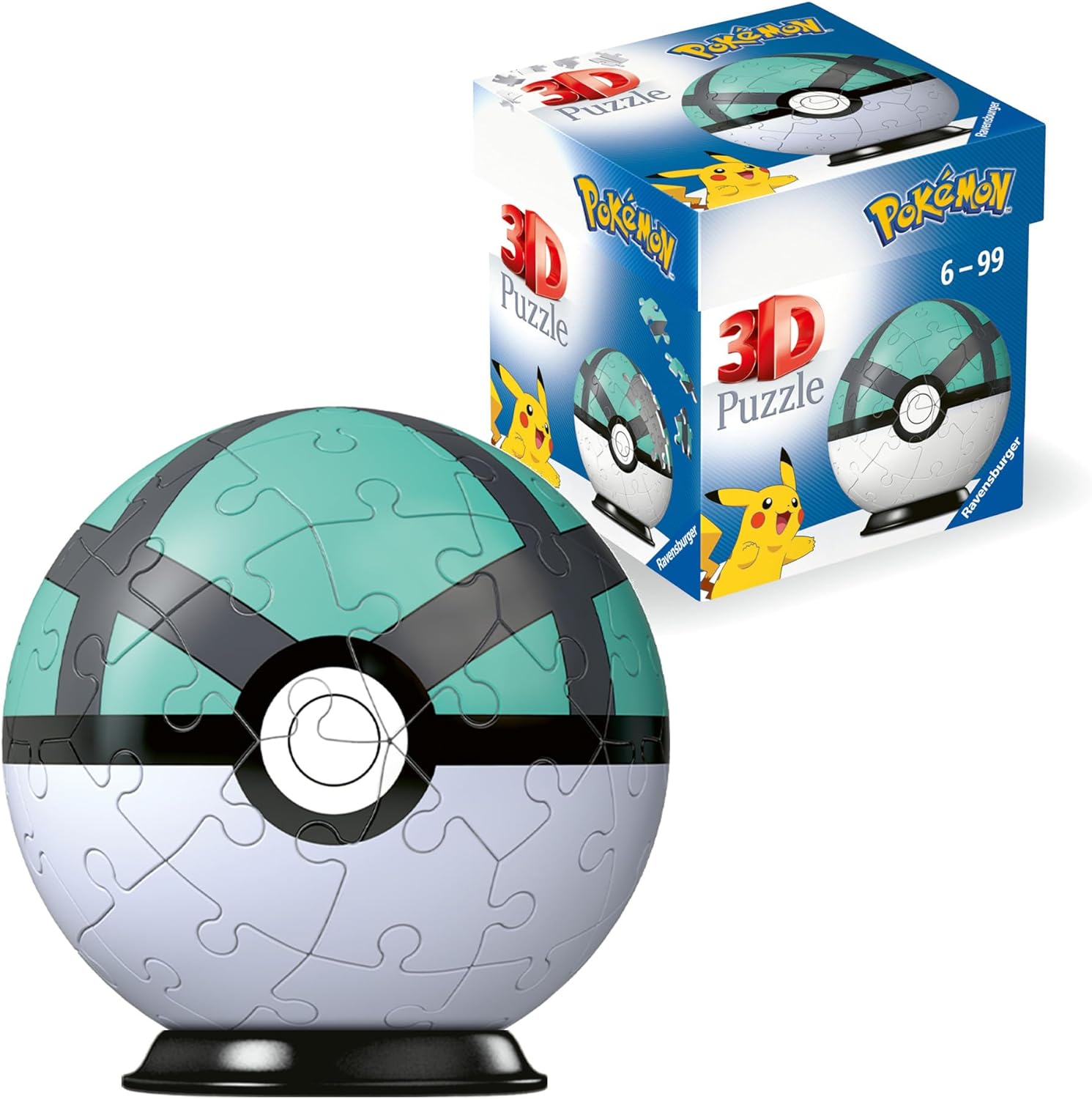 Puzzle 3D - Pokemon - Pokebila | Ravensburger - 1 | YEO