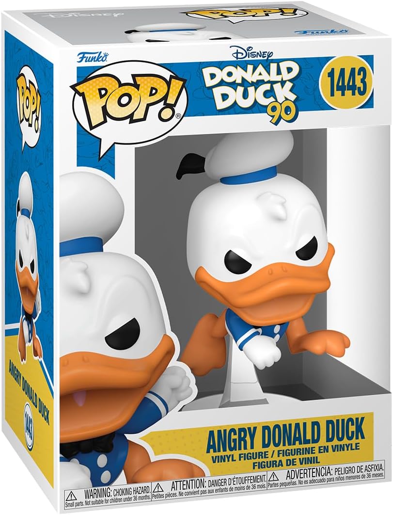 Figurina - Pop! Disney - Angry Donald Duck | Funko - 2 | YEO