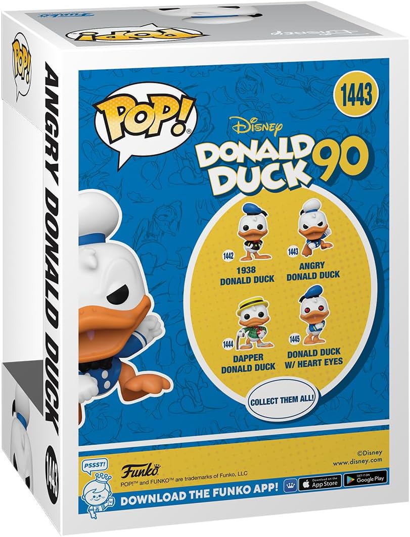 Figurina - Pop! Disney - Angry Donald Duck | Funko - 1 | YEO