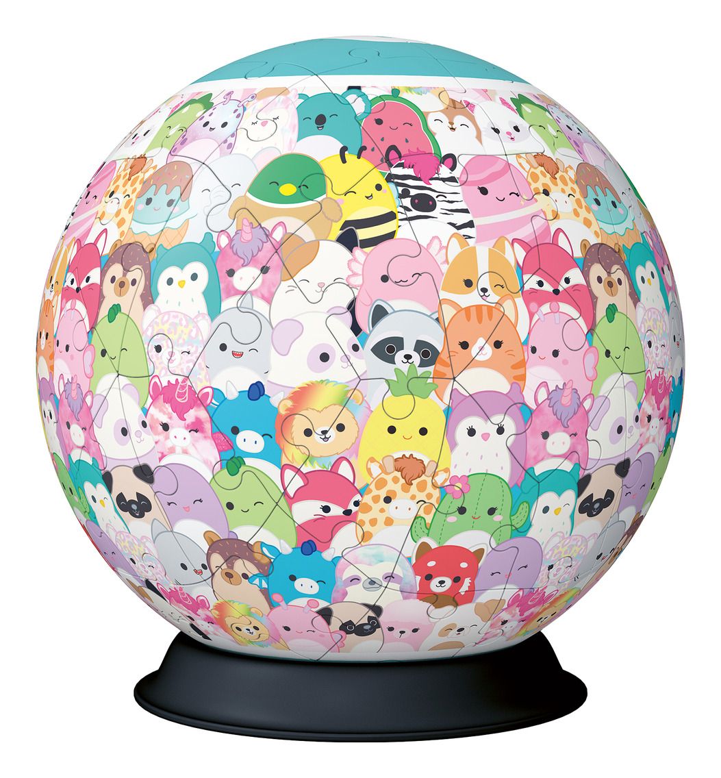 Puzzle 3D 72 piese - Squishmallows | Ravensburger