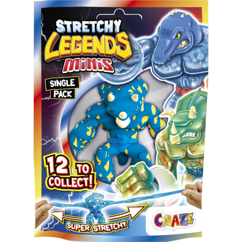 Figurina elastica - Minis Single - Legends - Mai multe modele - Pret pe bucata | Craze - 1 | YEO