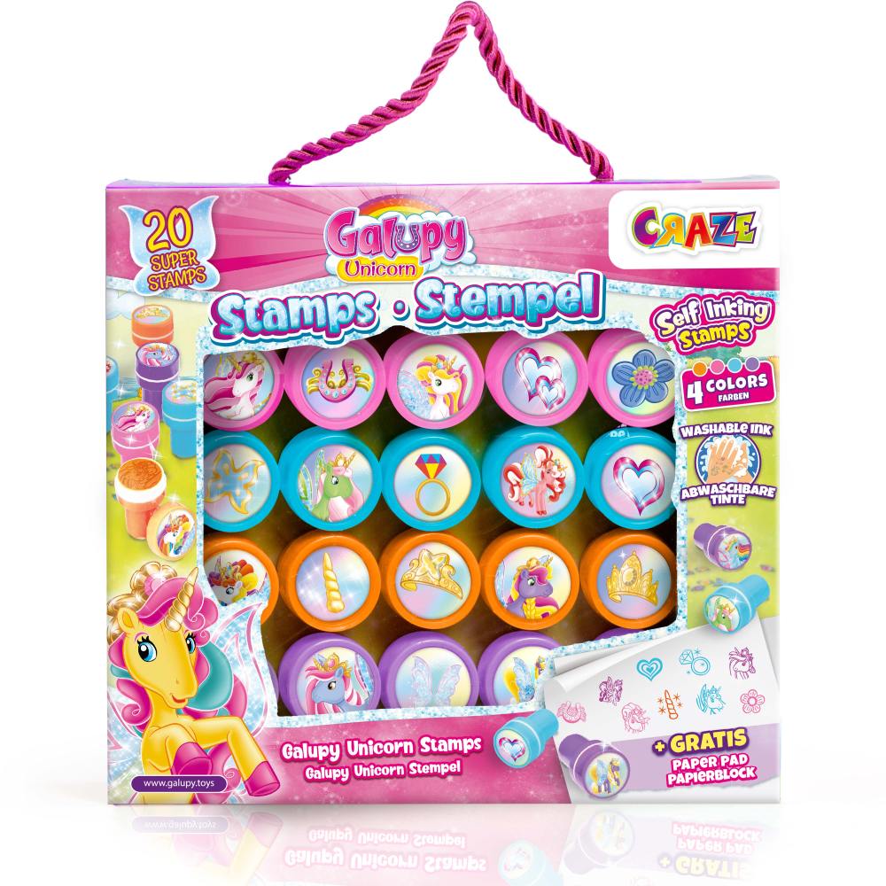 Set 20 stampile - Galupy - Unicorn | Craze - 3 | YEO