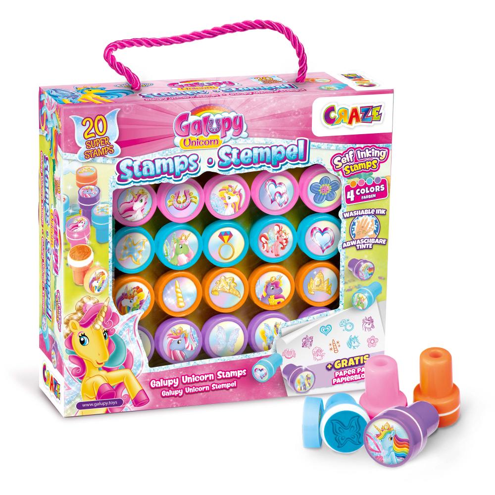 Set 20 stampile - Galupy - Unicorn | Craze