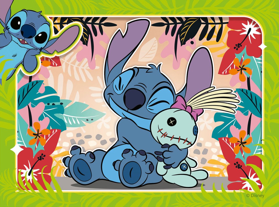 Puzzle 4 in 1 - Disney - Stitch | Ravensburger - 1 | YEO