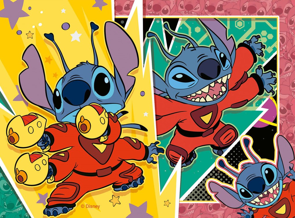 Puzzle 4 in 1 - Disney - Stitch | Ravensburger - 2 | YEO