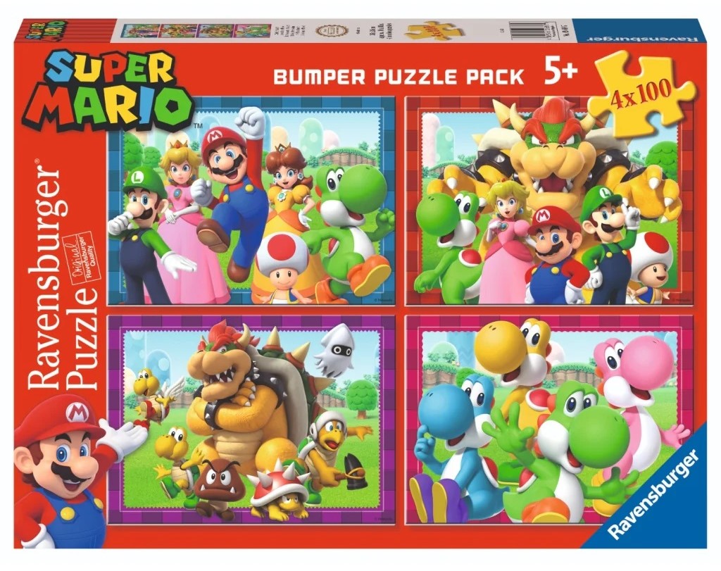 Puzzle 4 in 1 - Super Mario | Ravensburger