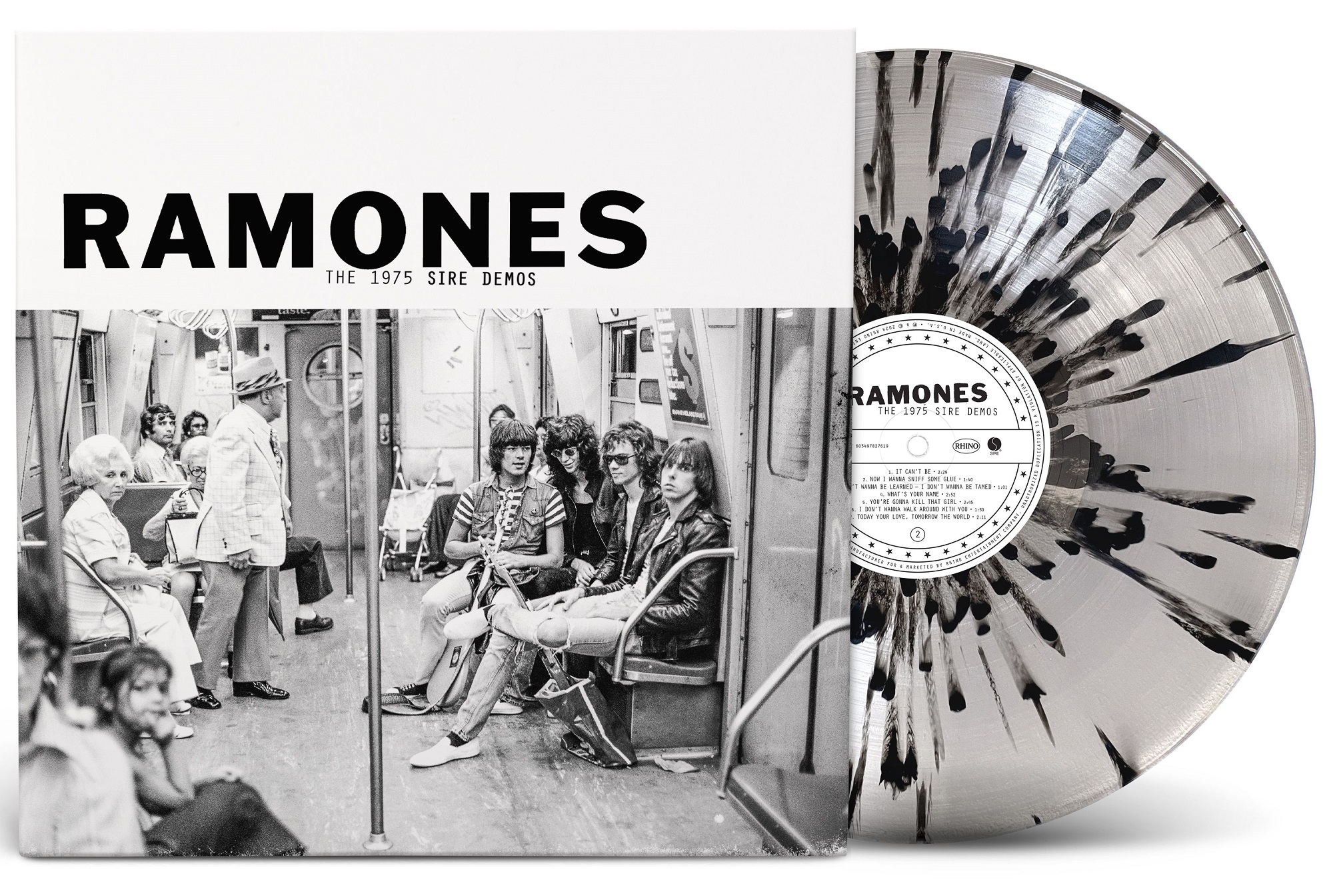 The 1975 Sire Demos (Black Splattered Clear Vinyl) | Ramones