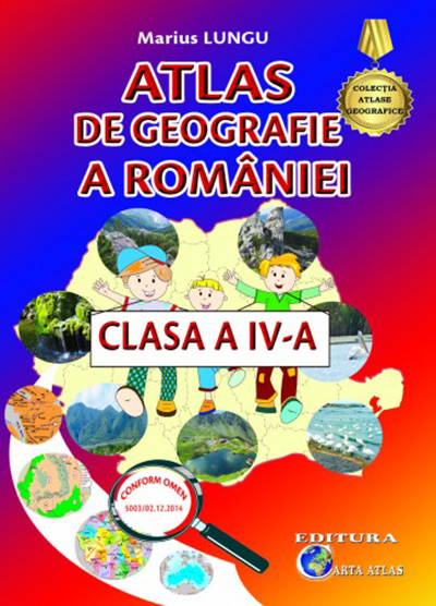 Atlas de geografie a Romaniei clasa a IV-a | - 3 | YEO