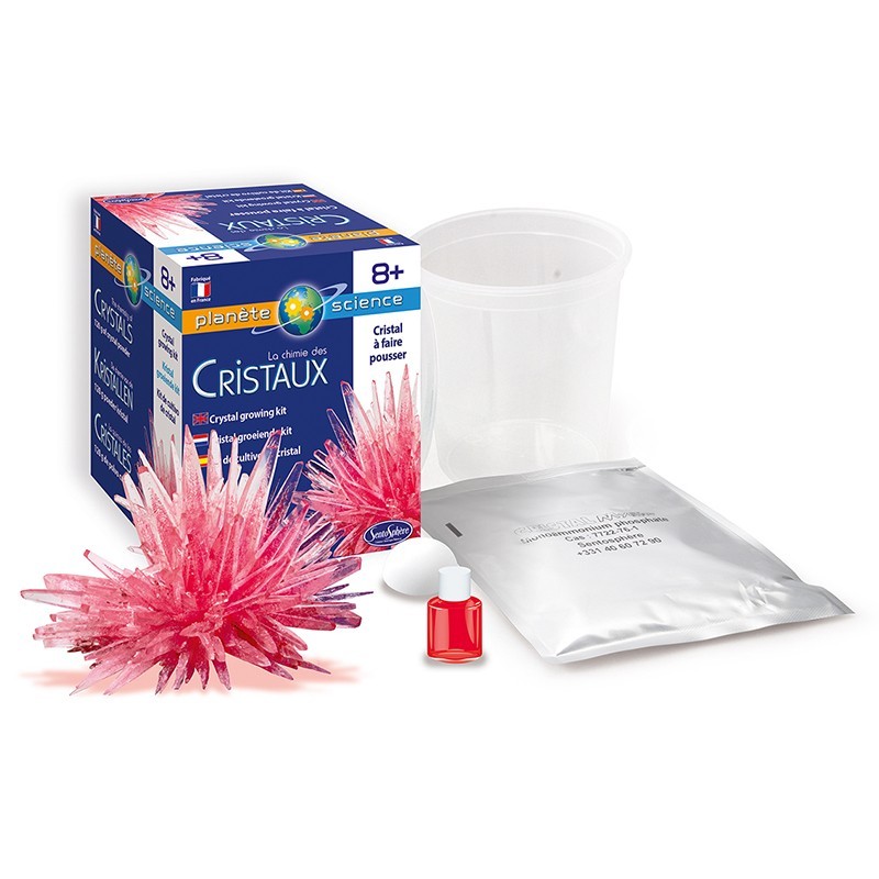 Kit educativ - Crystal Growing Kit - Red | Sentosphere