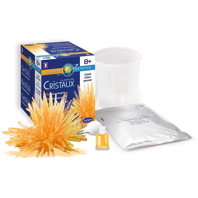 Kit educativ - Crystal Growing Kit - Yellow