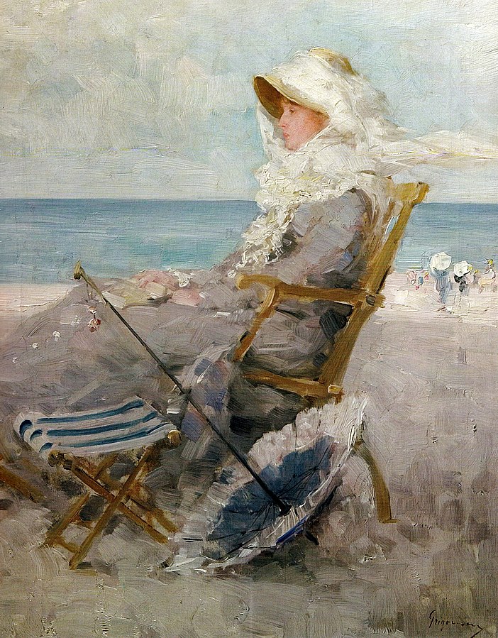 Felicitare Nicolae Grigorescu - La mare | Art