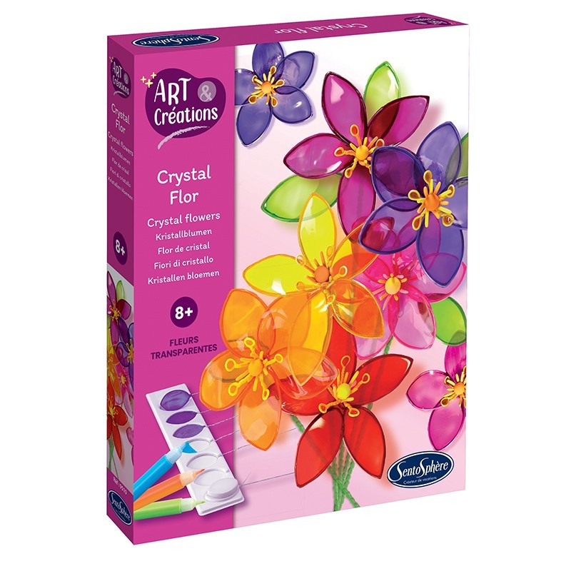 Kit creativ - Crystal Flor - Fleurs Transparents | Sentosphere - 2 | YEO