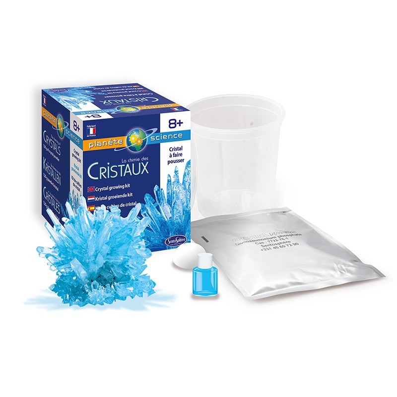 Kit educativ - Crystal Growing Kit - Blue | Sentosphere