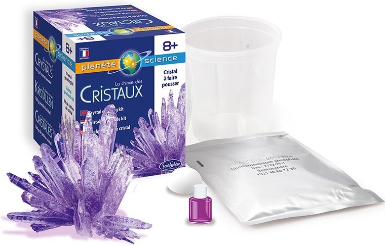 Kit educativ - Crystal Growing Kit - Violet | Sentosphere